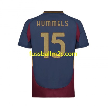 Fußballtrikots AS Rom Mats Hummels 15 Ausweich Trikotsatz 2024-2025